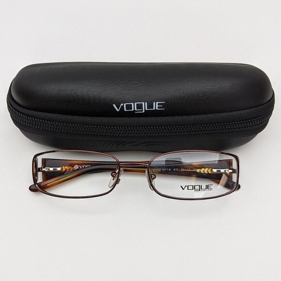 🕶️Vogue VO3671-B 811 Eyeglasses 53/17 130 /KAB603🕶️​ - Picture 1 of 9